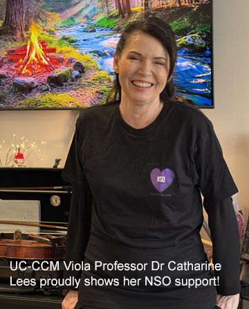 Men's Premium Short Sleeve Tee With NSO Purple Heart (Available as a Black or White T-shirt)