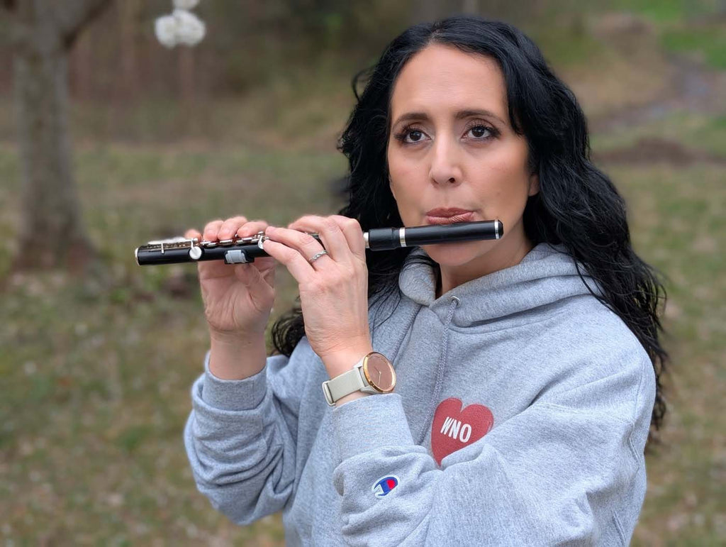 Unisex WNO Red Heart Champion hoodie