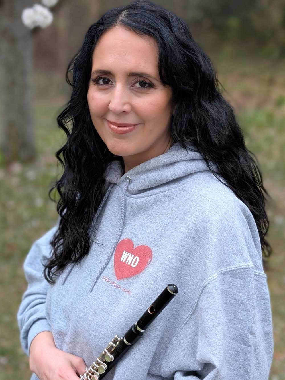 Unisex WNO Red Heart Champion hoodie